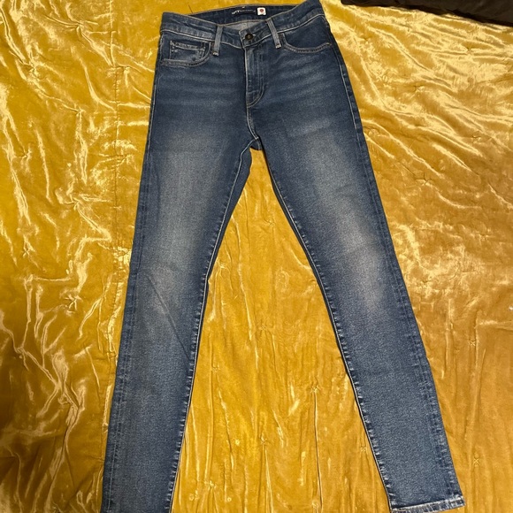 Levi's Made and Crafted 721 Skinny High Rise Jeans - Picture 3 of 4